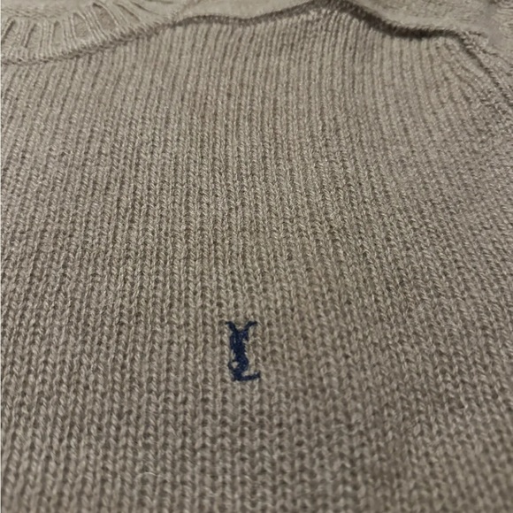 Vintage YSL tan sweater - Picture 2 of 7